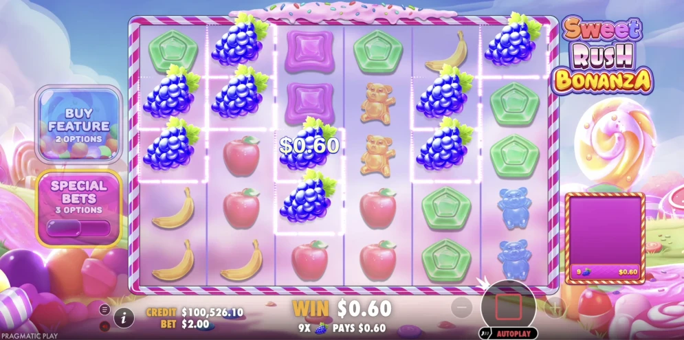 Sweet Rush Bonanza Slot